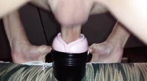 Quick Fuck and Cum with my Fleshlight