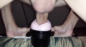 Quick Fuck and Cum with my Fleshlight
