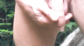 Well-Endowed Amateur Shows Off Outdoors on Webcam