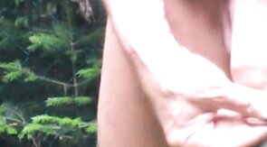 Well-Endowed Amateur Shows Off Outdoors on Webcam