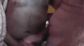 Three Daddies, One Motel Room: Amateur Group Sex