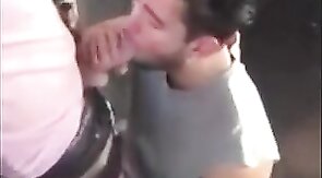 Cute Latin Hunk Sucks Big Cock and Eats Cum