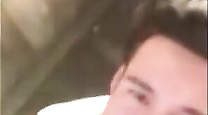 Cute Latin Hunk Sucks Big Cock and Eats Cum