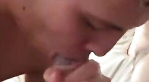 Twink Sucks Big Cock on Webcam