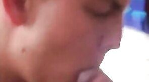 Twink Sucks Big Cock on Webcam