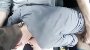 Big Cock Blowjob in the Car at a Public Park