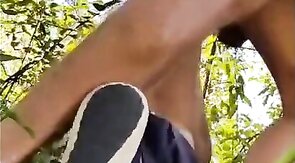 Daddy Barebacks in the Park with His Big Cock