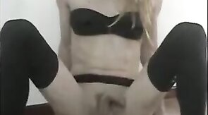 Cum with Crossdresser Bella