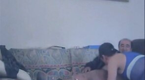 Papa Giorgio's Visit Leaves Cum in My Ass