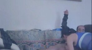 Papa Giorgio's Visit Leaves Cum in My Ass