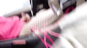 Outdoor Masturbation Leads to Risky Cum for Crossdresser