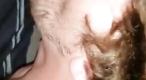 Bareback Amateur Takes Big Cock Bareback and Swallows