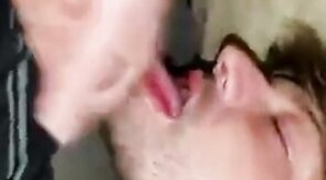 Bareback Amateur Takes Big Cock Bareback and Swallows