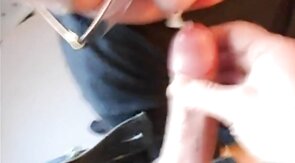 Older Man Sucking Young Cock and Jerking Off