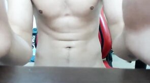 Romanian Amateur Twink Strokes Big Cock on Webcam