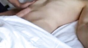 Twink's Second Massage Bareback Handjob