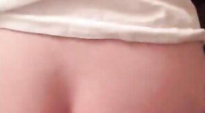 Daddy's Bareback Twink Bends Over
