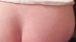 Daddy's Bareback Twink Bends Over