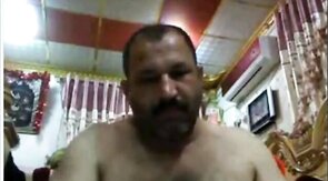 Bear Masturbating: Mature Arab Edition