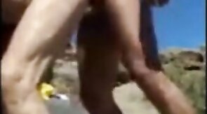 Outdoor Fuck with Hung Amateur Stud