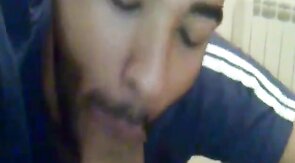 Arab tenant sucks big cock to avoid rent