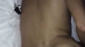 French Bottom Barebacked by Asian Tops in Threesome