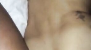 French Bottom Barebacked by Asian Tops in Threesome