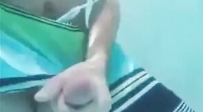 Underwater Jerk-Off Session Outdoors - Amateur Style