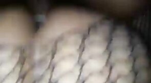 Crossdresser Takes on a Big Black Cock