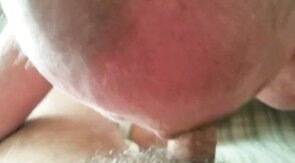 Alte-Junge Schwule Blasen und Spritzen