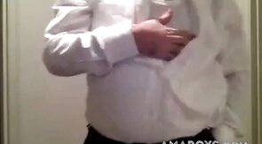 Hairy Daddy Strips and Plays