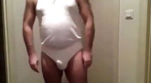 Hairy Daddy Strips and Plays