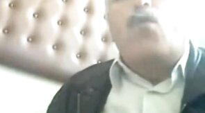 Fat Daddy Stroking on Cam