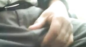 Fat Daddy Stroking on Cam