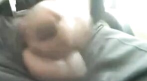 Fat Daddy Stroking on Cam