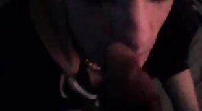 Hungry White Boy Craves Black Cum