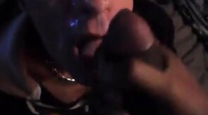 Hungry White Boy Craves Black Cum