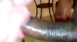 Sissy Crossdresser Takes BBC from Daddy