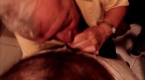 Daddy's Bathroom Blowjob Adventure