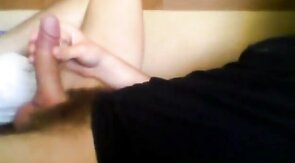 Edging and Cumming Danish Twink with Big Cock