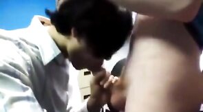 College Twinks Suck and Swallow Big Cocks