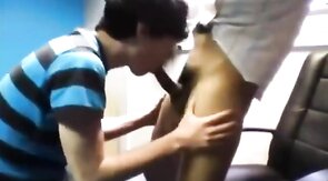 College Twinks Suck and Swallow Big Cocks