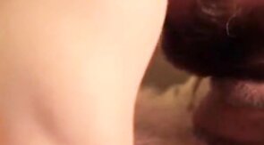 Bearded Daddy Bear Sucks and Cums on Cock