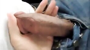 Bareback Car Fuck with a Big Cock Crossdresser