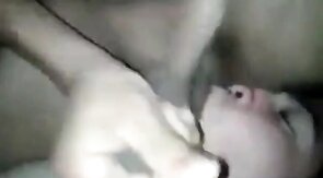 He licks and rims, then sucks.