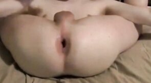 Twink Amateur Plays with Dildo on Webcam