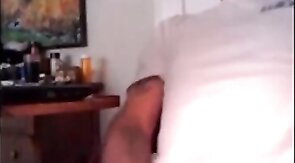 Big-Cock Daddy Jacks Off