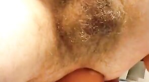 Extreme Anal Stretching with a Large Toy