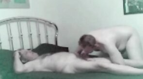 Grandpa Bill and I Play on the Bed