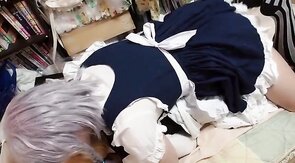 Cosplay Anal Fun with Asian Amateur Crossdresser